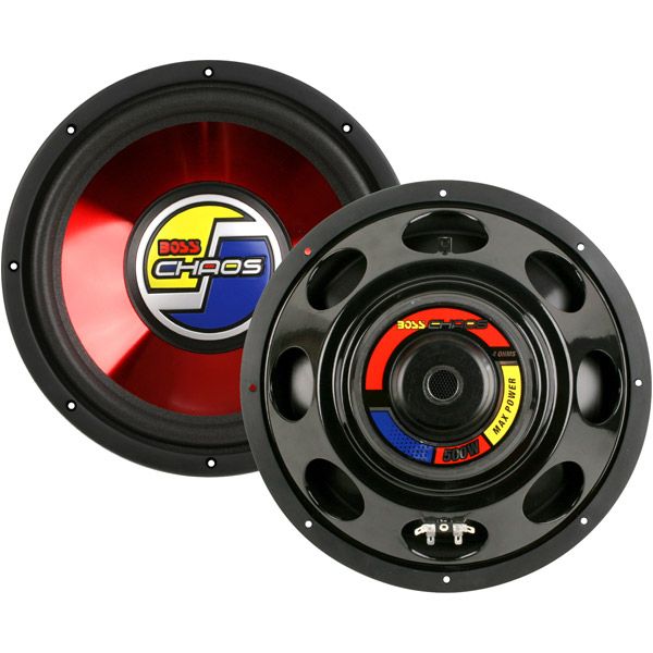 Boss 12" High Power Chaos Subwoofer - 500W Max Power Handling