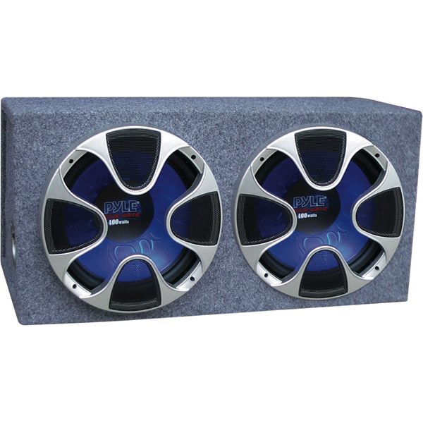 Pyle Blue Wave Series Dual 10" 600-Watt Bandpass System