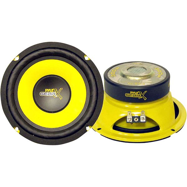 Pyle Gear X Series 6 1/2" 300-Watt Mid Bass Woofer