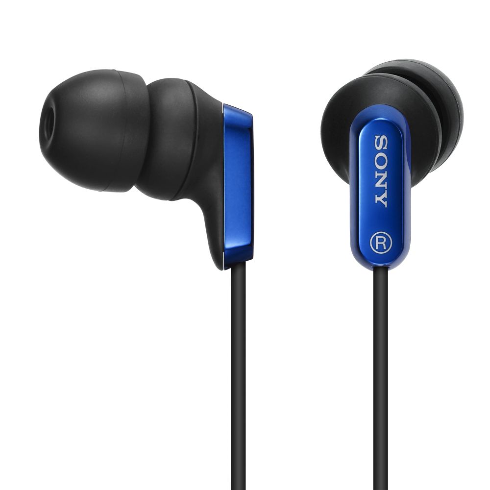 Sony EX Earbud Headphones - Blue