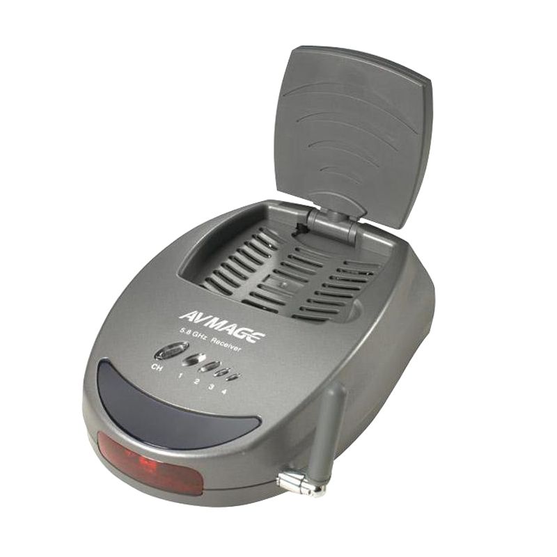 RF Link 5.8GHz Wireless Audio/Video Sender with IR Remote Control