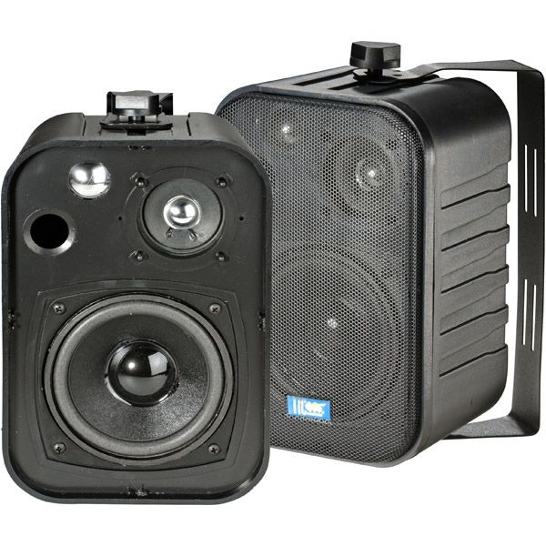 TIC 5" 40Watt Outdoor Patio Speakers  Black