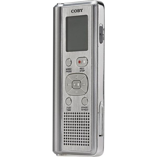 Coby 1GB Digital Voice Recorder With Integrated Speaker