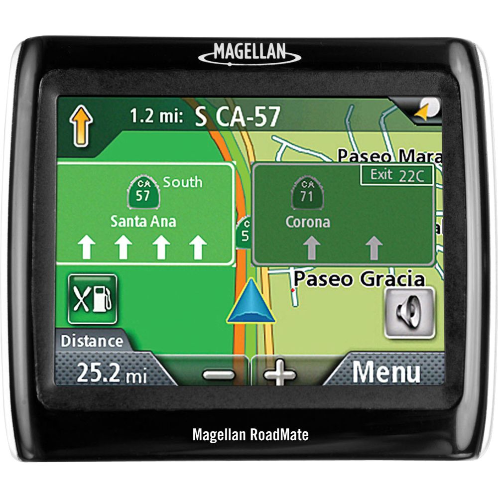 Magellan Roadmate 1340, 3.5 in. touchscreen display, GPS navigation system