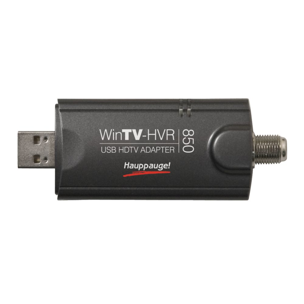 Hauppauge The WinTVHVR850 is a USB2 TV Stick with a Hybrid TV tuner