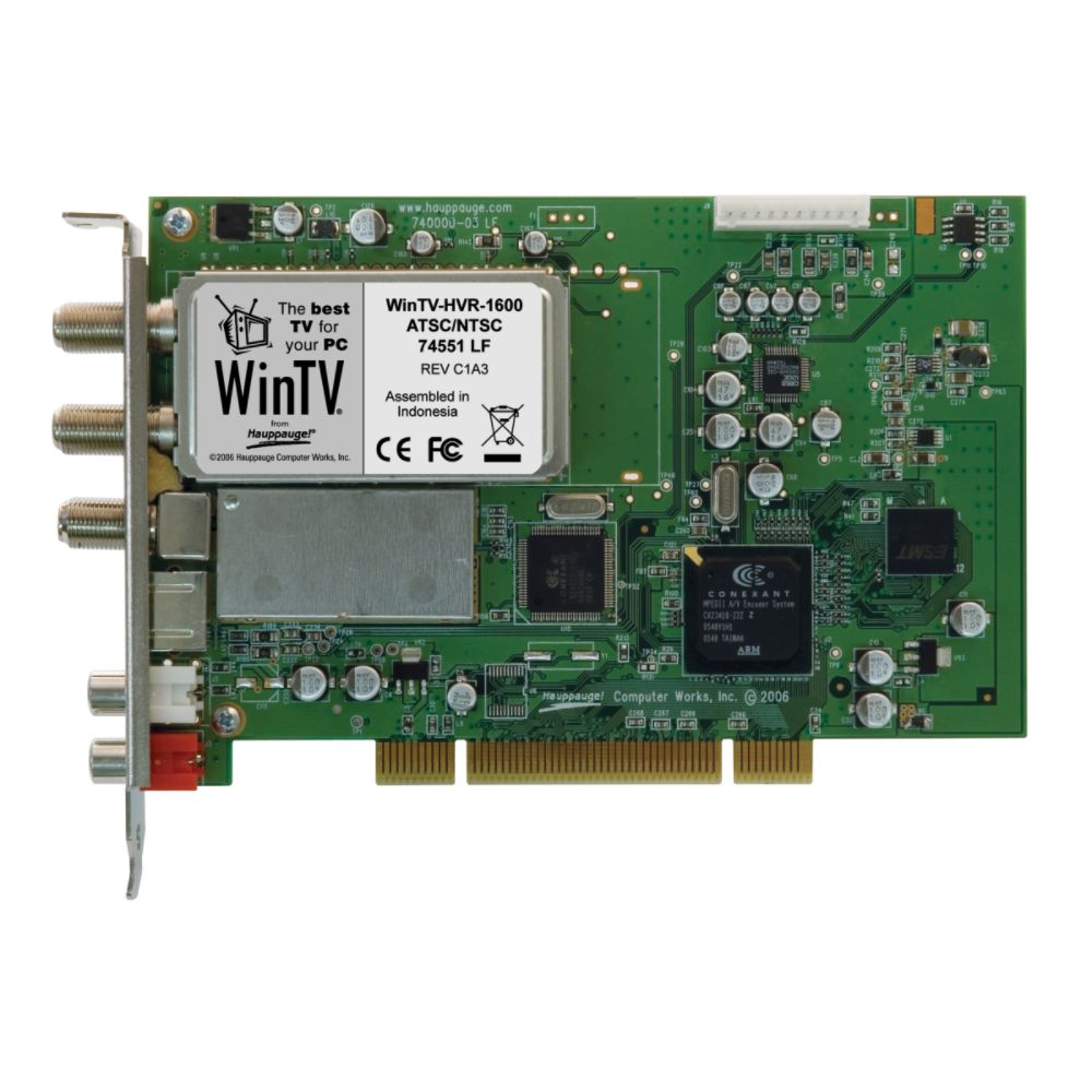 Hauppauge The WinTVHVR1600 is a dual tuner analog and high