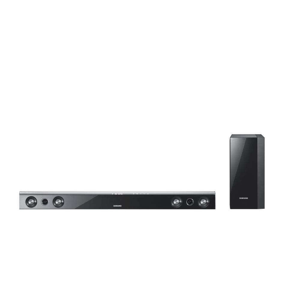 Samsung - 2.1 Channel - 2 1/2" Soundbar with Powered Wireless Subwoofer