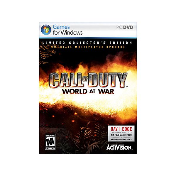 Activision Call Of Duty: World At War Collector