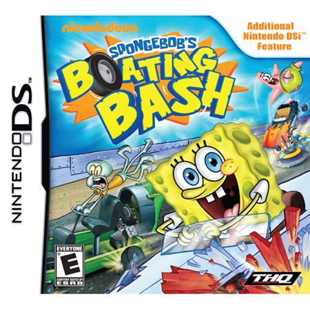 THQ Nintendo DS SpongeBob: Boating Bash Video Game