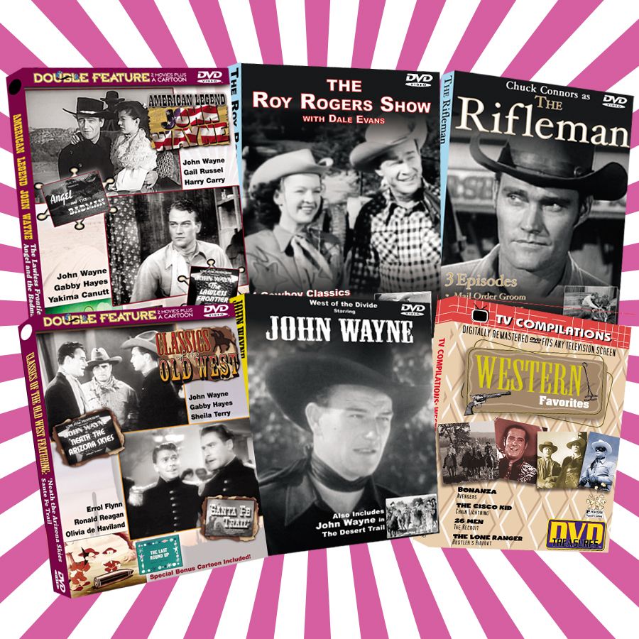 PC Treasures Classic Westerns 6 DVDs