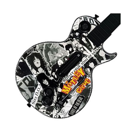 Gamer Graffix Guitar Hero Guitar Skin  Motley Crue