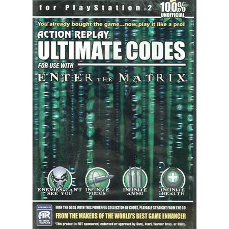 Datel Ultimate Codes - Enter the Matrix