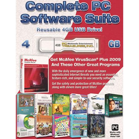 PC Treasures Complete PC Software Suite with Memory at Kmart.com
