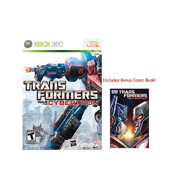 Activision Transformers: Cybertron with bonus comic book for Xbox 360 13102S