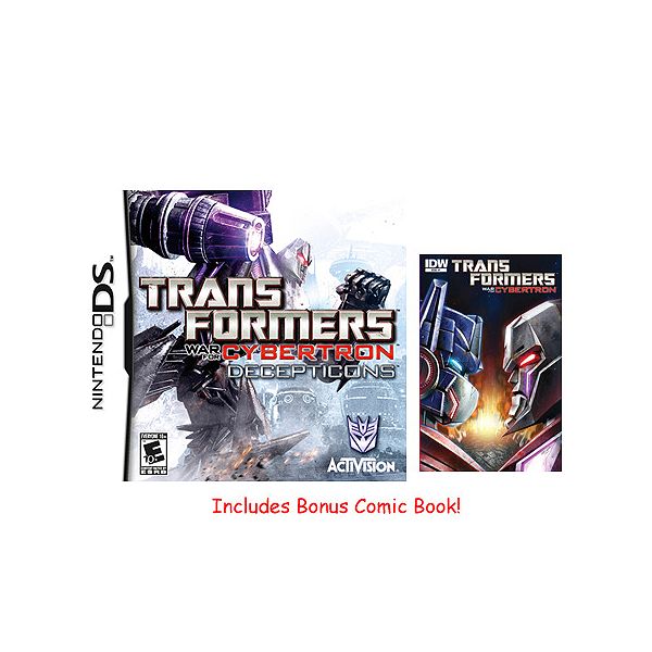 Activision Transformers: Cybertron - Deceptions with bonus comic book 13105S