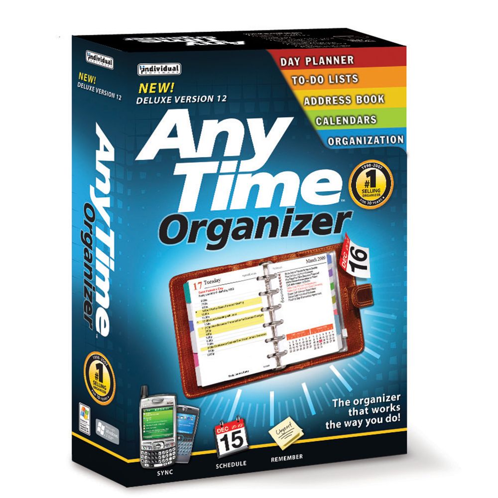Individual Software PC, AnyTime Organizer Deluxe 12.0 at Kmart.com