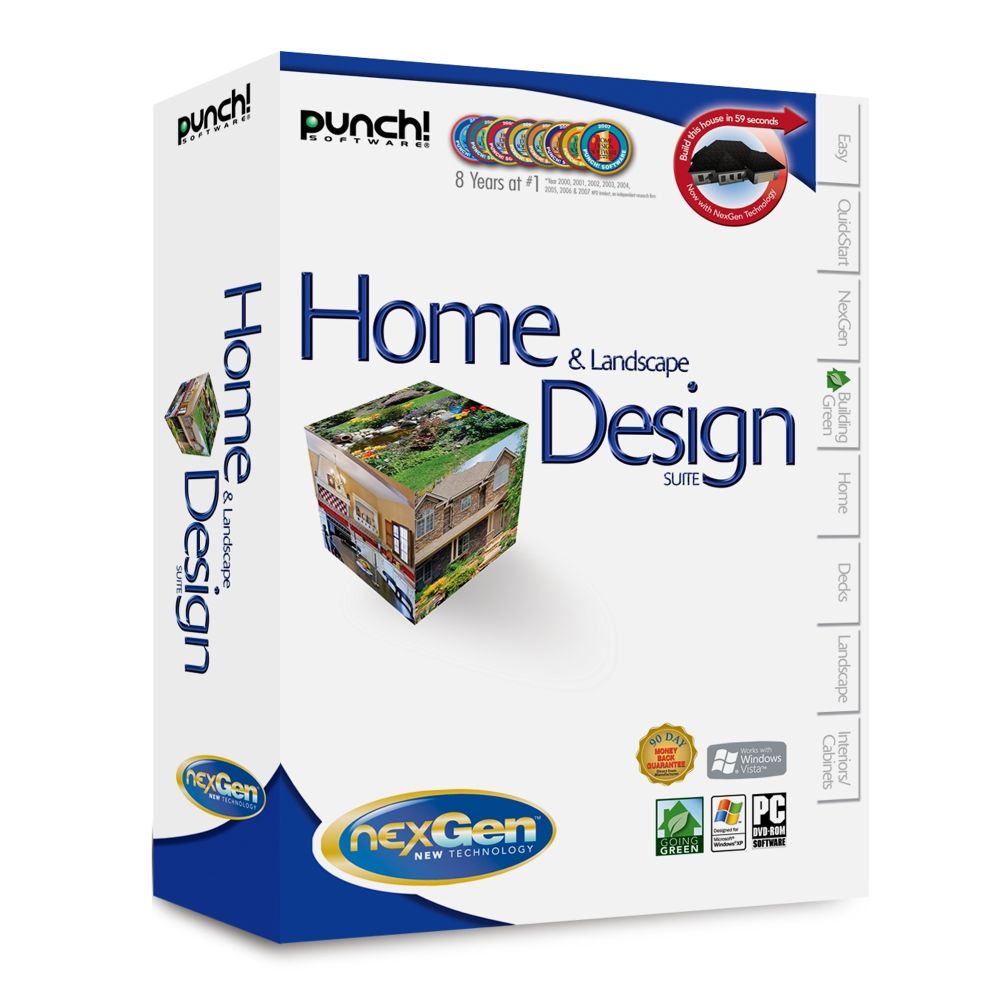 Punch PC, Home & Landscape Design Suite with NexGen Technology at Kmart.com