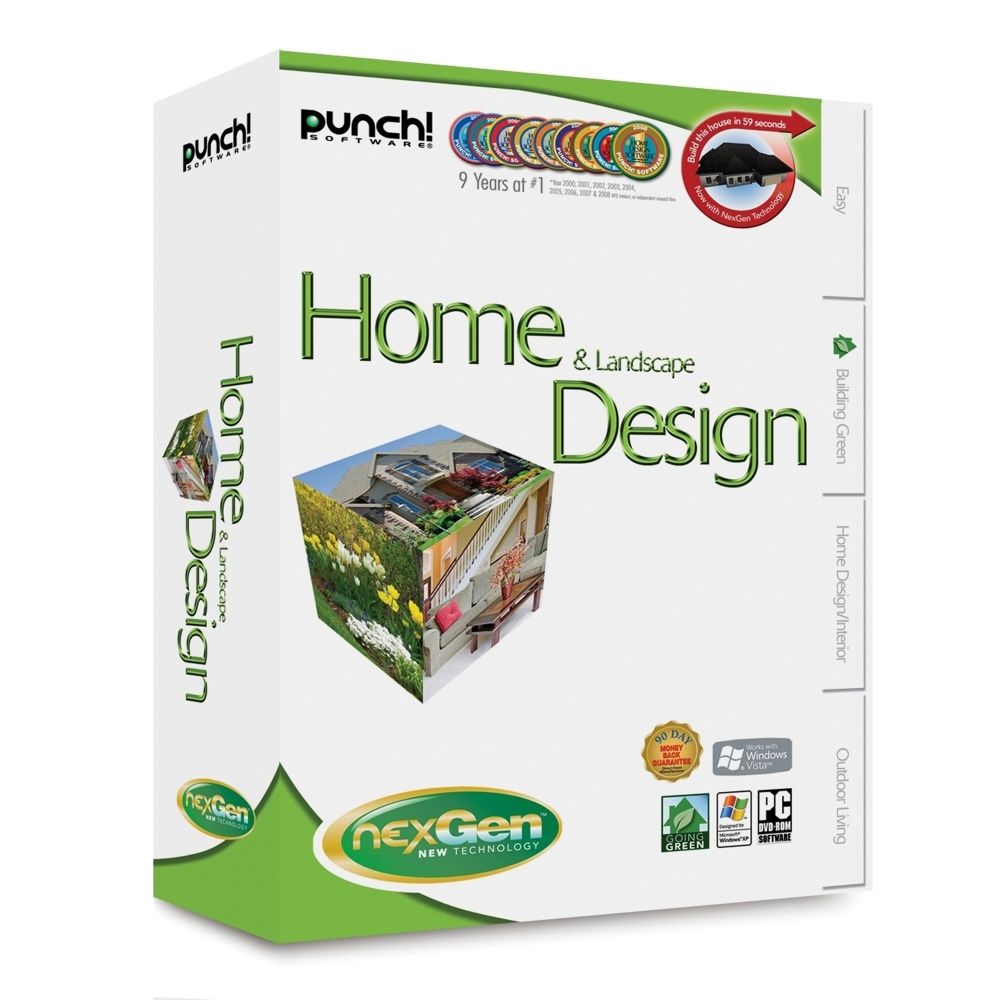 Punch PC, Home & Landscape Design with NexGen Technology at Kmart.com