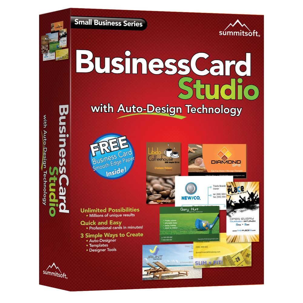 Summitsoft PC, BUSINESS CARD STUDIO at Kmart.com