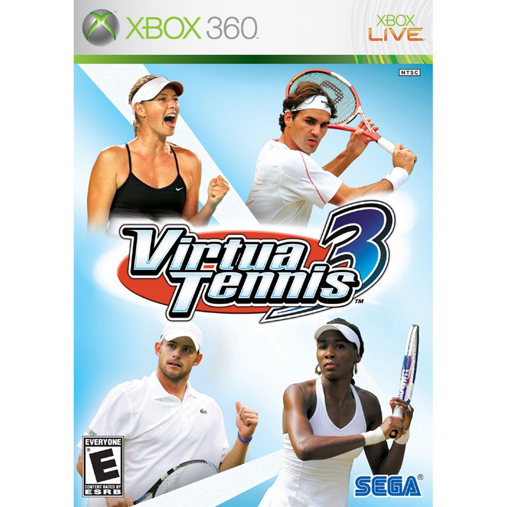 Sega Xbox 360 Virtua Tennis 3 Video Game at Sears.com