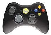 Microsoft Xbox 360 Wireless Controller - Black