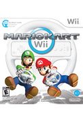 Wii,Mario Kart & Wii Wheel
