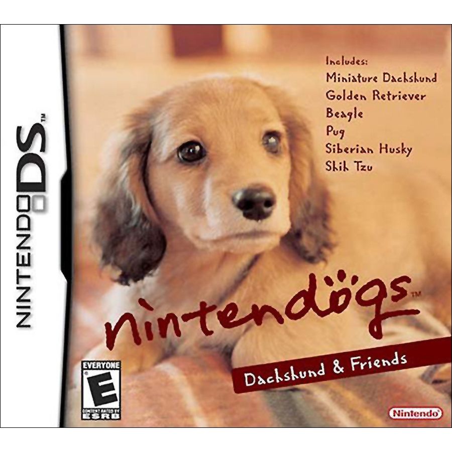 Nintendo Nintendogs (Miniature Dachshund)