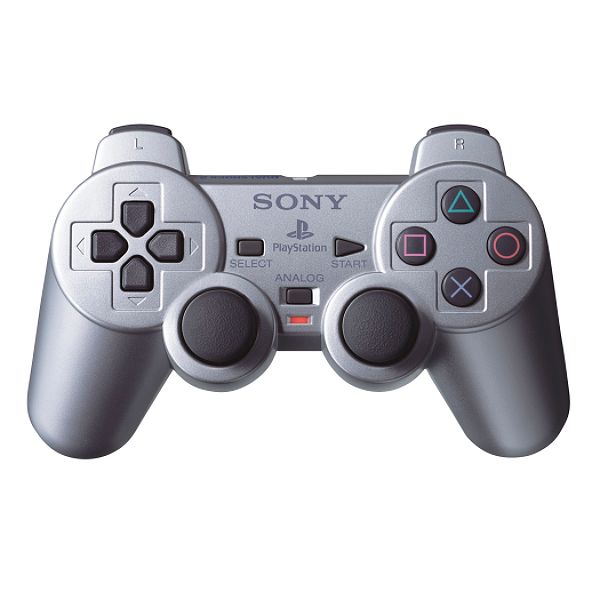 Ps2 Dual Shock Silver 018W782890110001P Sears PS2 SCE 97226