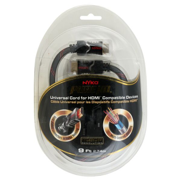 Nyko Universal PureHD Cord for HDMI Compatible Devices