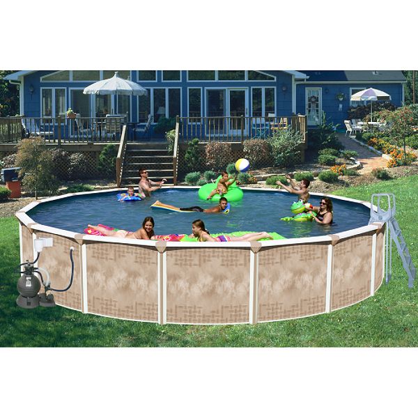 "Heritage Diamond Above Ground Pool Package - 24