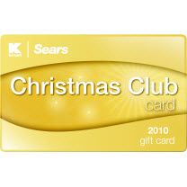 Christmas Club Gift Card