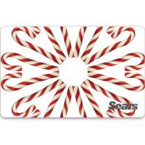 Candy Cane Ornament Gift Card