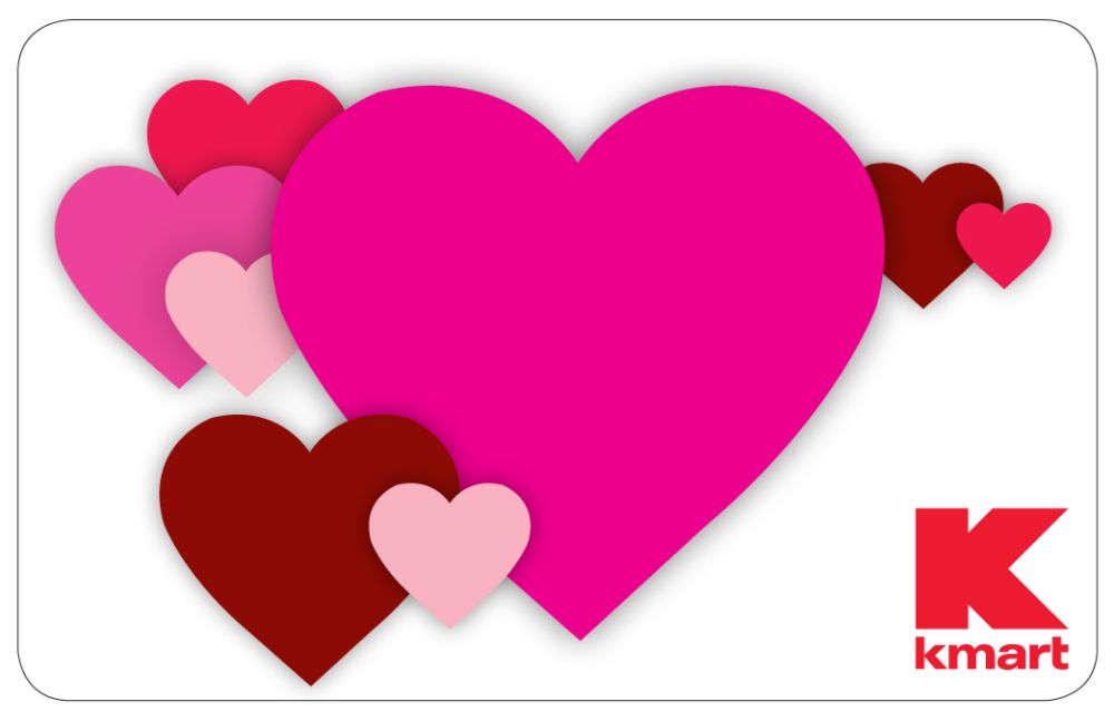 Kmart.com Valentines Day Physical Gift Card
