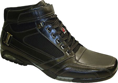 Men's P5070 - Black Calf/Tumbled Leather
