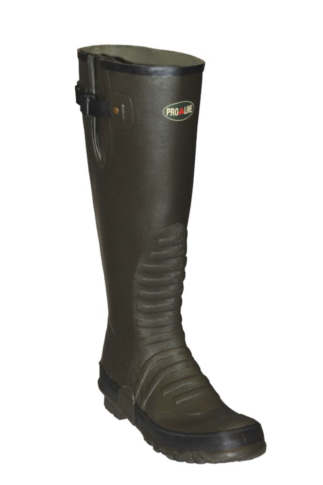 Pro Line Men's Trapper Ankle Fit Rubber Knee Boot Green
