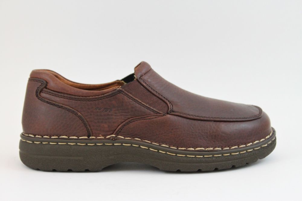 Men's 4" Comfort Cold Casual Slip On Shoes Brown