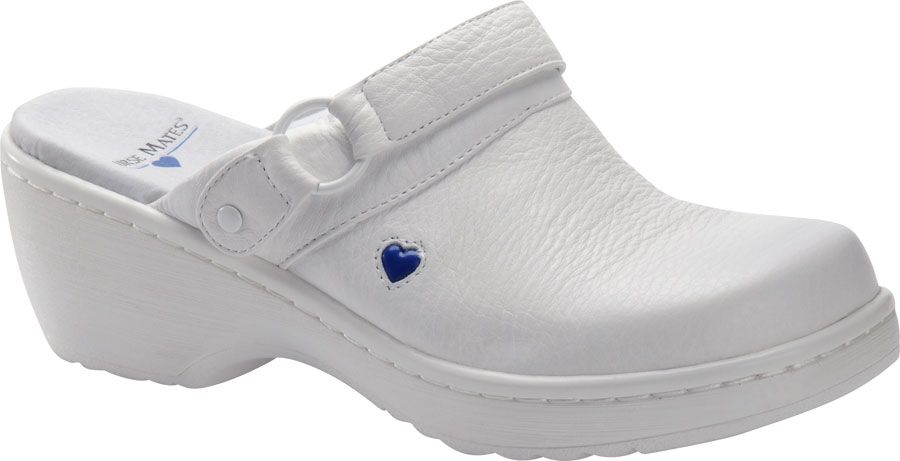 Nurse Mates Caitlin Slip-Resistant White Women's Nursing Shoe # 239904 at Sears.com