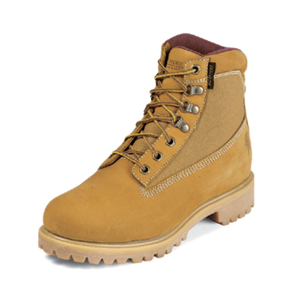 Chippewa Men's Work Boots Waterproof 6" Nubuck Golden Tan 24514 Wide Avail at Sears.com