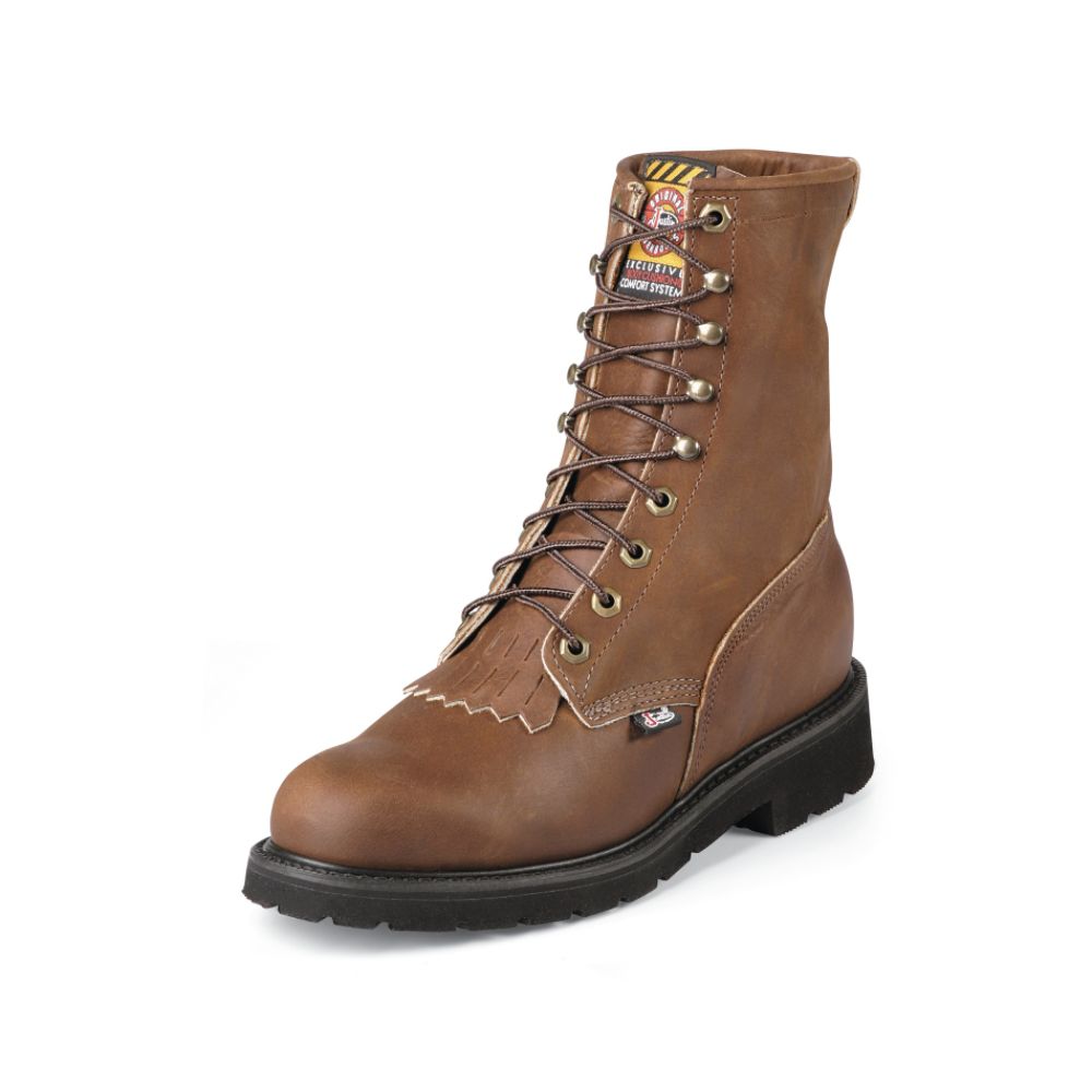 narrow combat boots