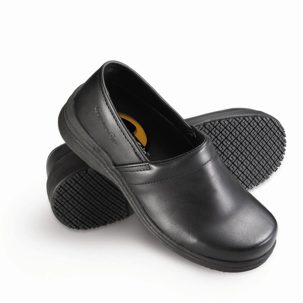 Genuine Grip Women's Slip-Resistant Mule Casual Shoes #430 Black at Sears.com