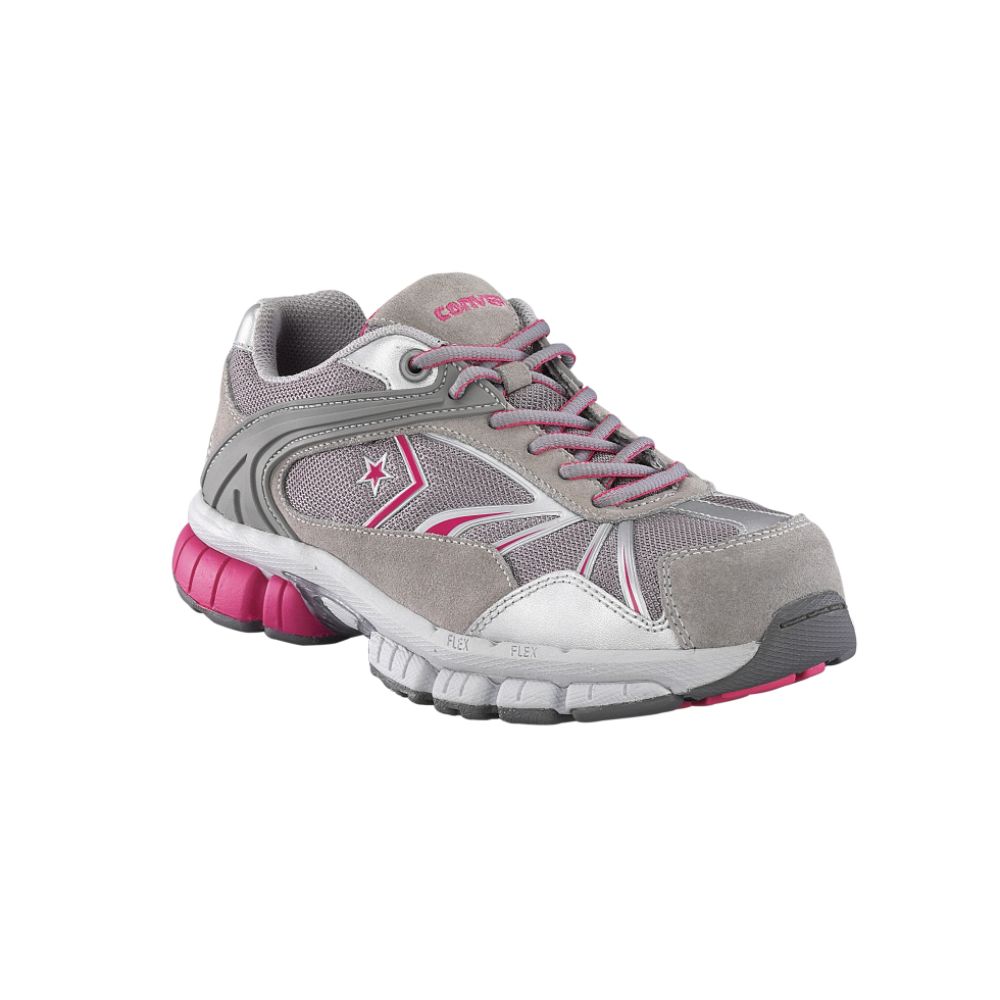Composite Toe EH Performance Cross Trainer - Gray and Pink
