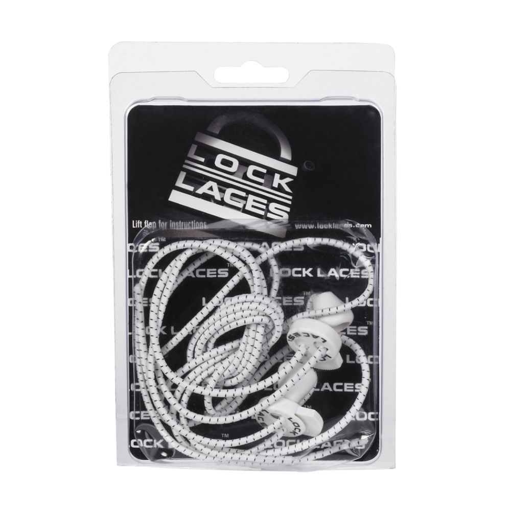 Street Smart Lock Laces-White at Kmart.com