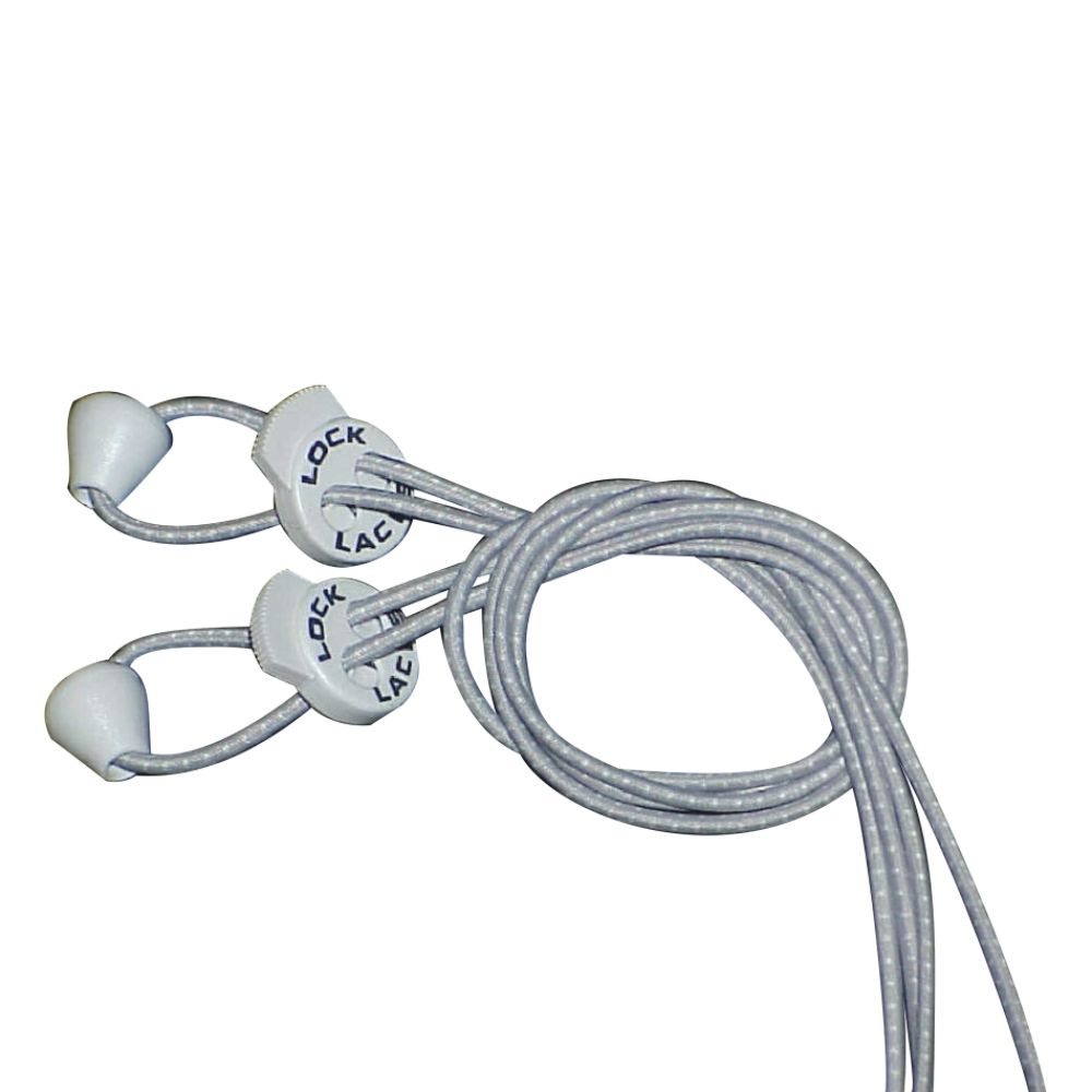 Street Smart Lock Laces-Gray at Kmart.com