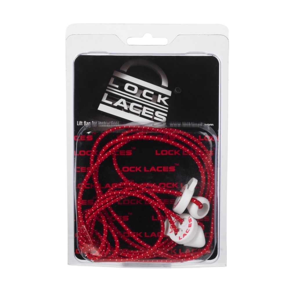 Street Smart Lock Laces-Red at Kmart.com
