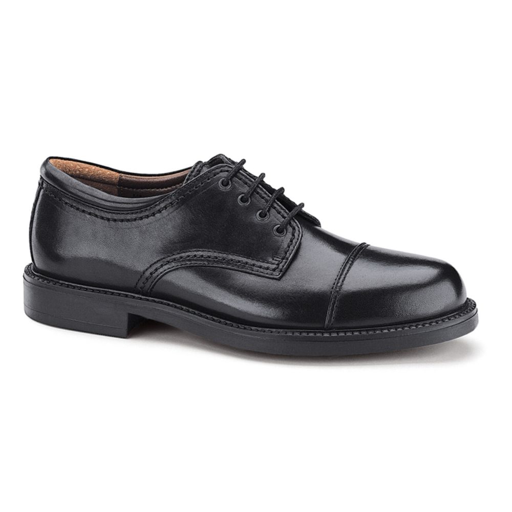  Wide Shoes on Men S Cap Toe Oxford Gordon Wide Avail Black These Dockers Shoes