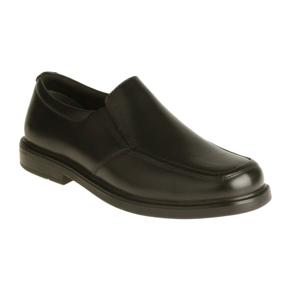 Slip Resistant Shoes   on Nunn Bush Men   S Eathan Slip Resistant Loafer   Black At