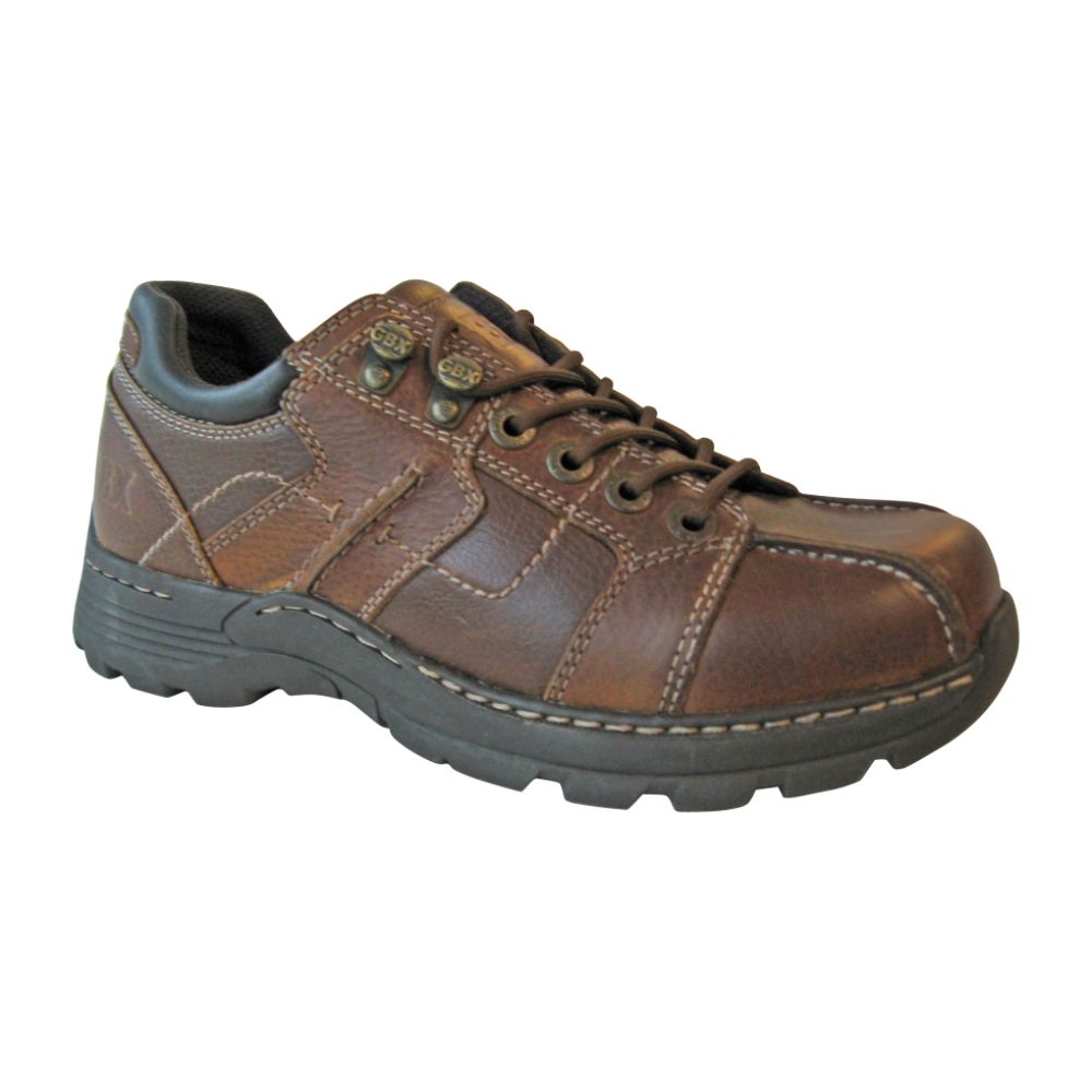 gbx 06742456000 gbx men s billiard casual work shoe brown