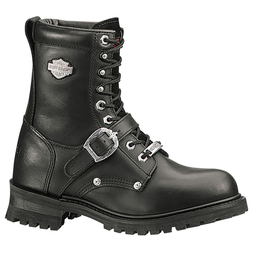 Harley-Davidson Men's Faded Glory Work Boot - Black