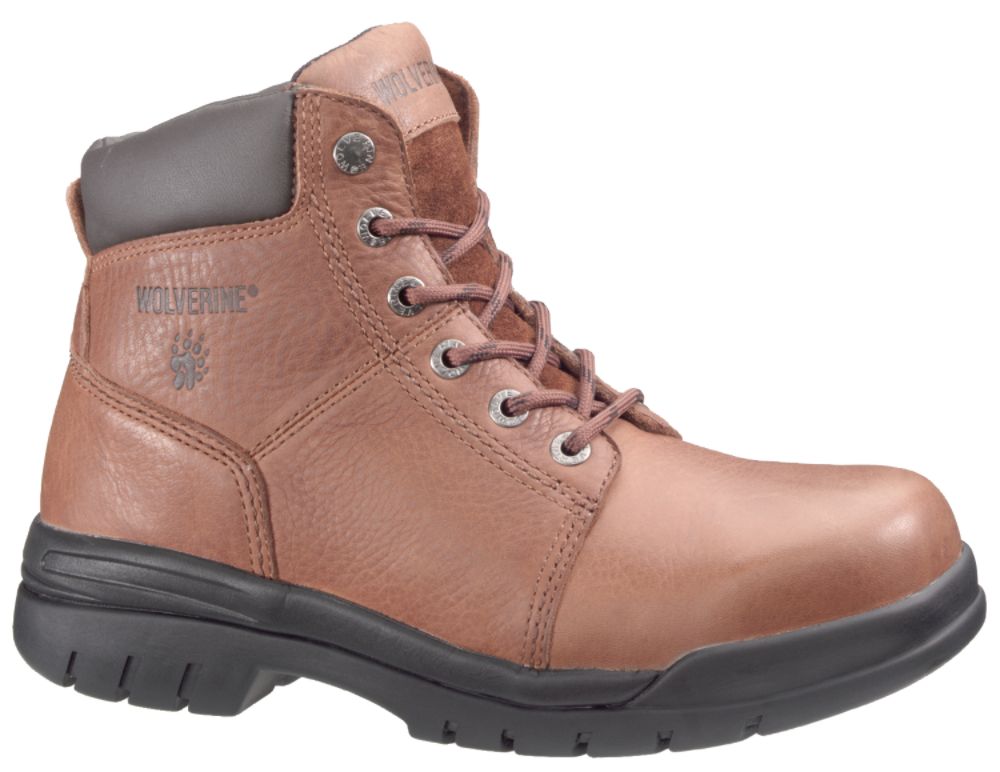 Wolverine Men's Work Boots Steel Toe Leather 6" Brown W04713 Wide Avail at Sears.com