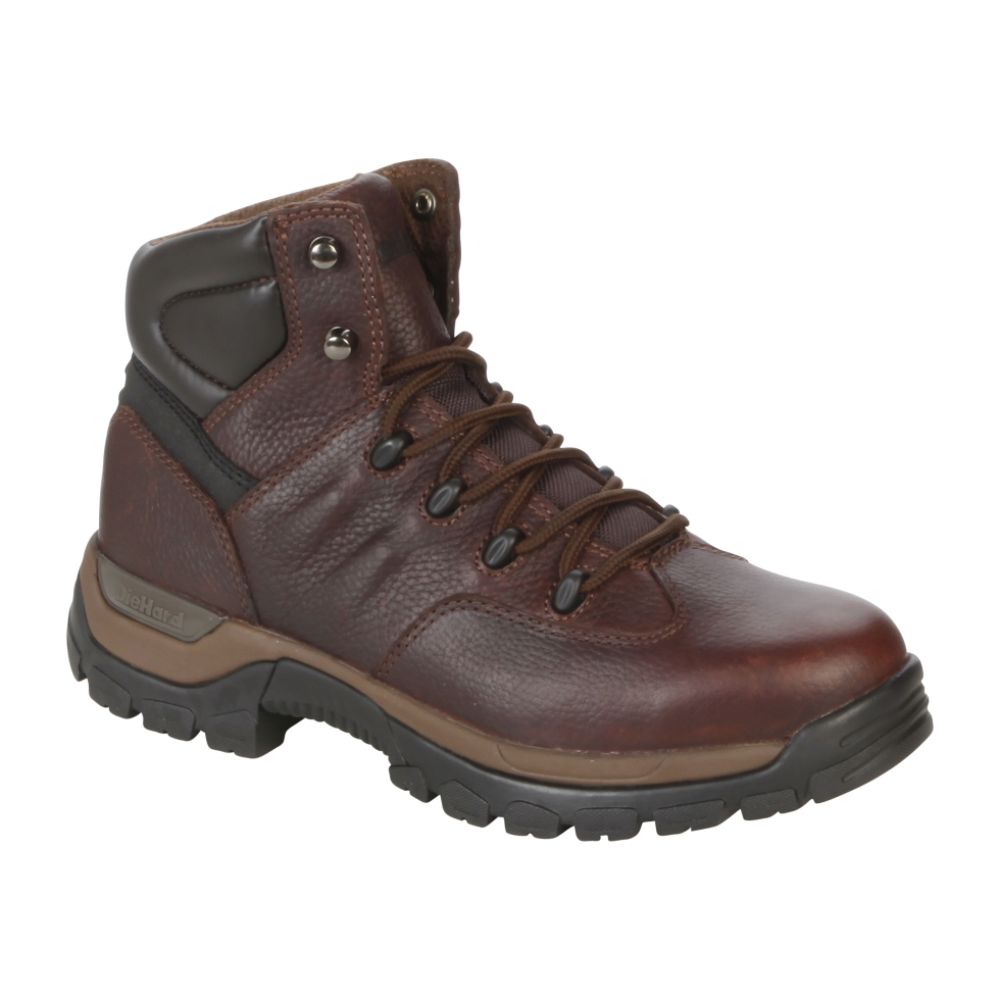 DieHard Men's Leather 6 inch  84315 Work Boots - Dark Brown at Sears.com